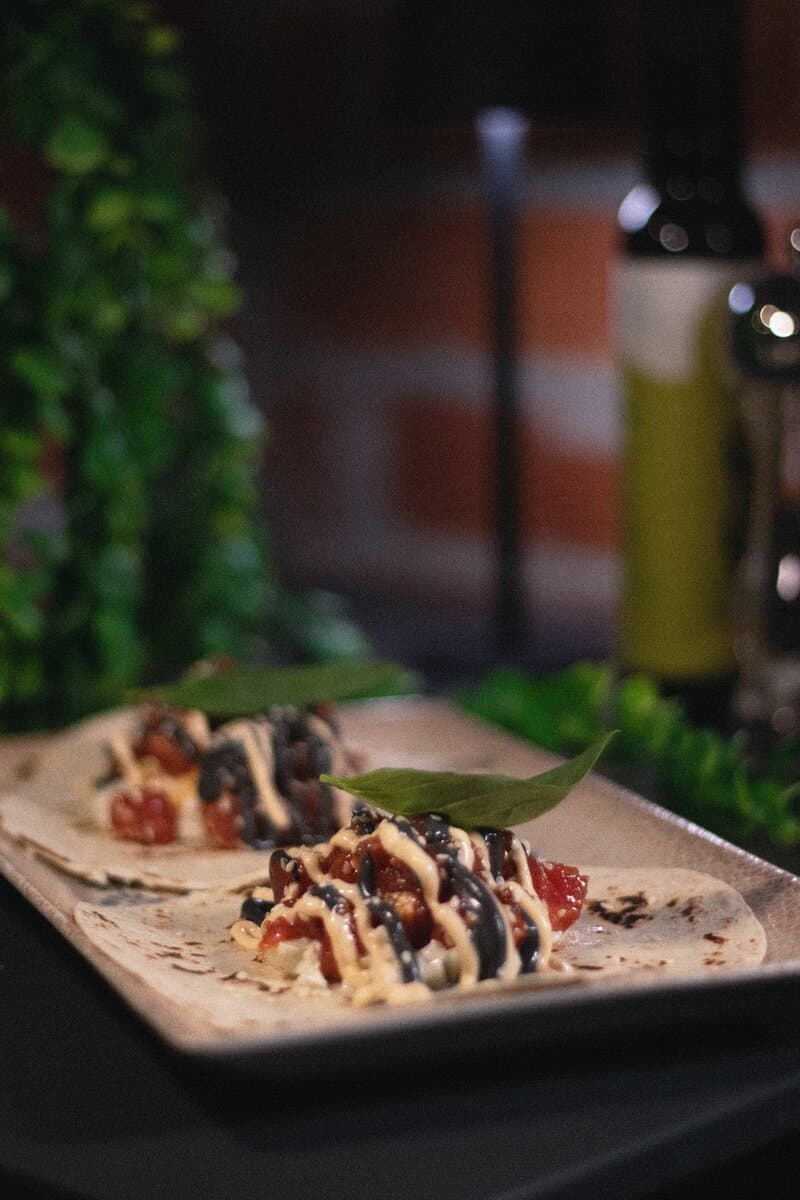 Tuna tacos
