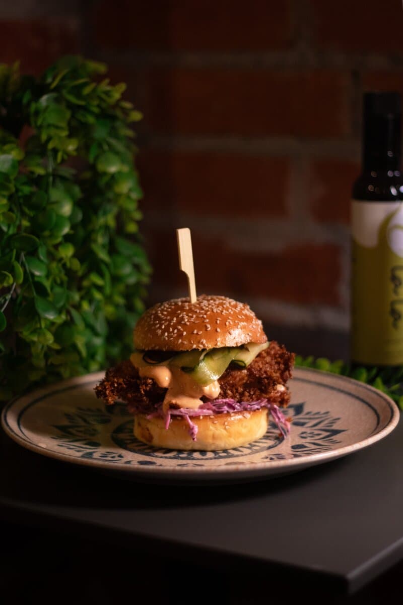 Wing Man burger