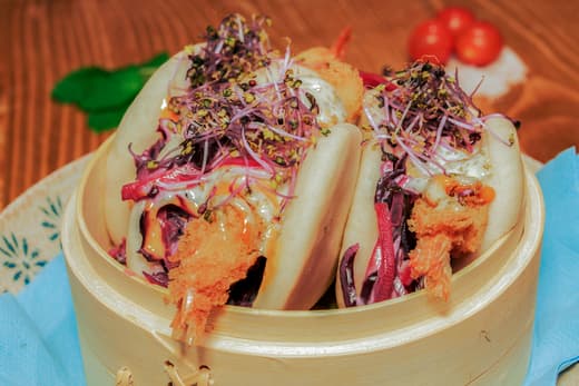 Shrimp Bao Buns